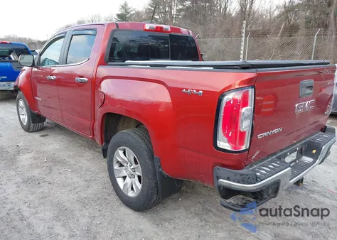 2016 GMC Canyon Sle z USA, uszkodzony, nr VIN 1GTG6CE34G1176278